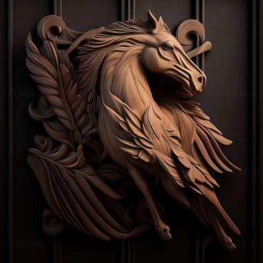 3D model Pegasoferae (STL)